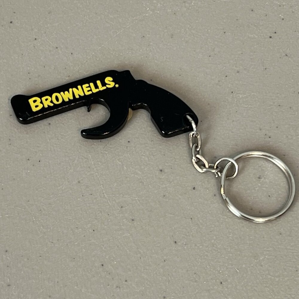 Brownells Gunsmith Keychain Bottle Opener‎ Metal